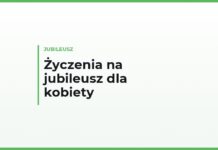 Życzenia na jubileusz dla kobiety własnymi słowami — na 40, 50, 60 i 70 urodziny
